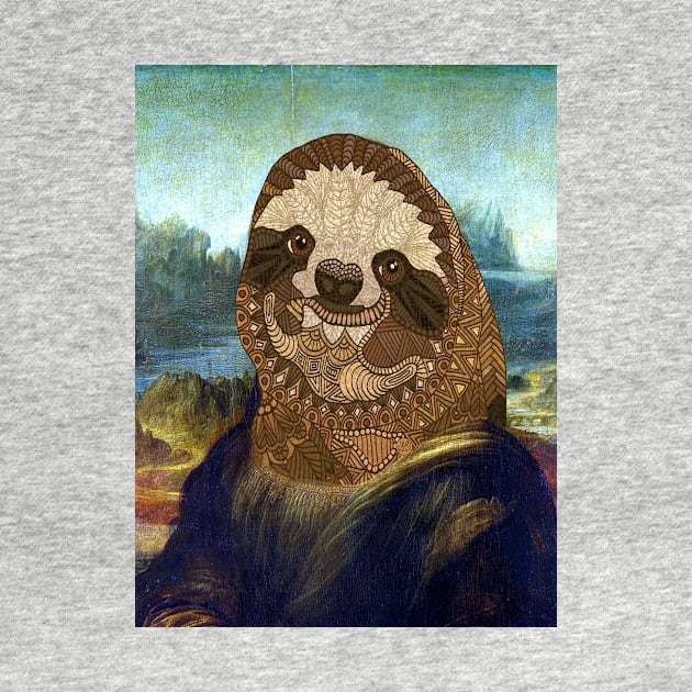 Sloth Lisa by ArtLovePassion